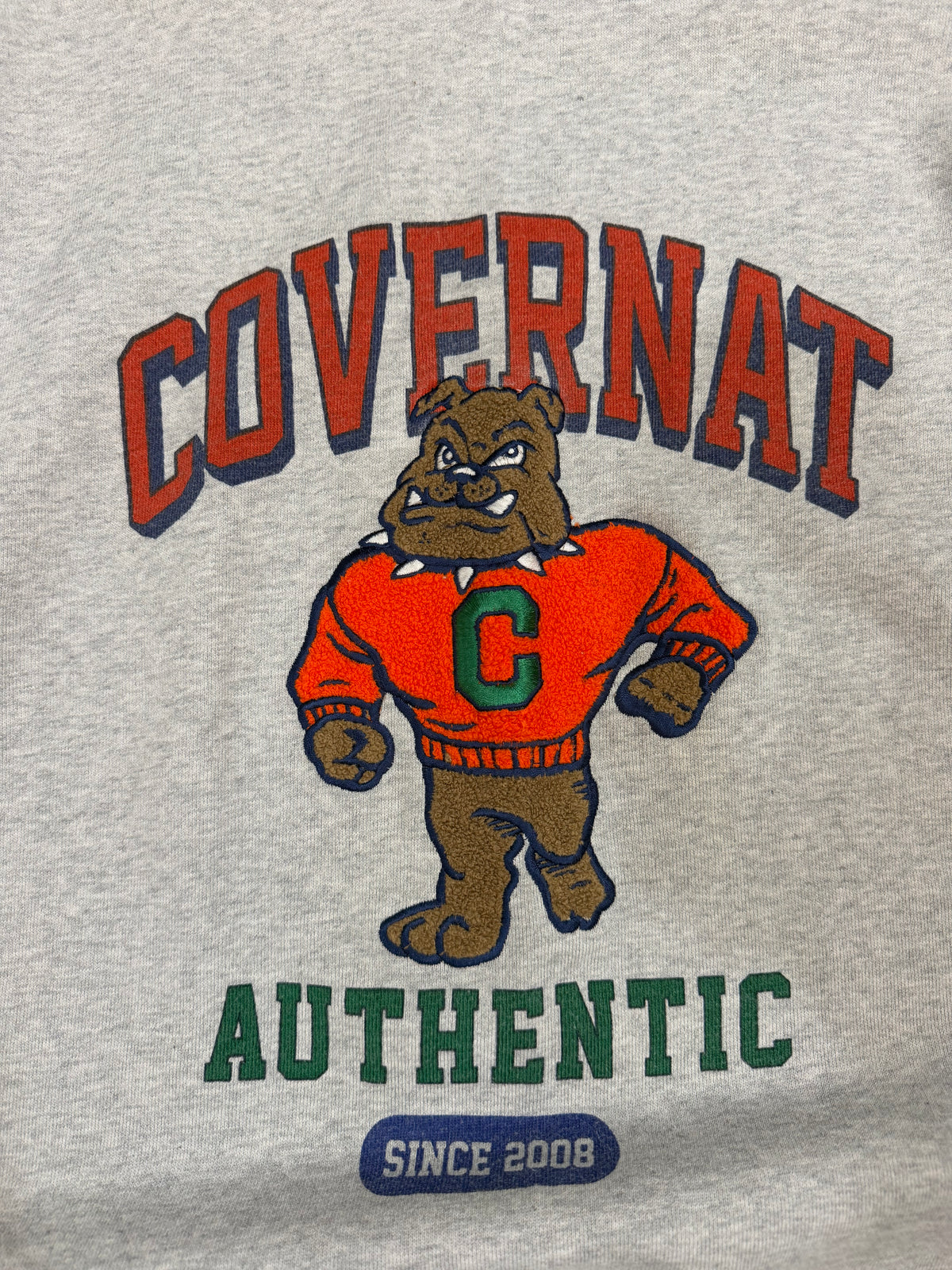 Covernat authentic embroidered sweat
