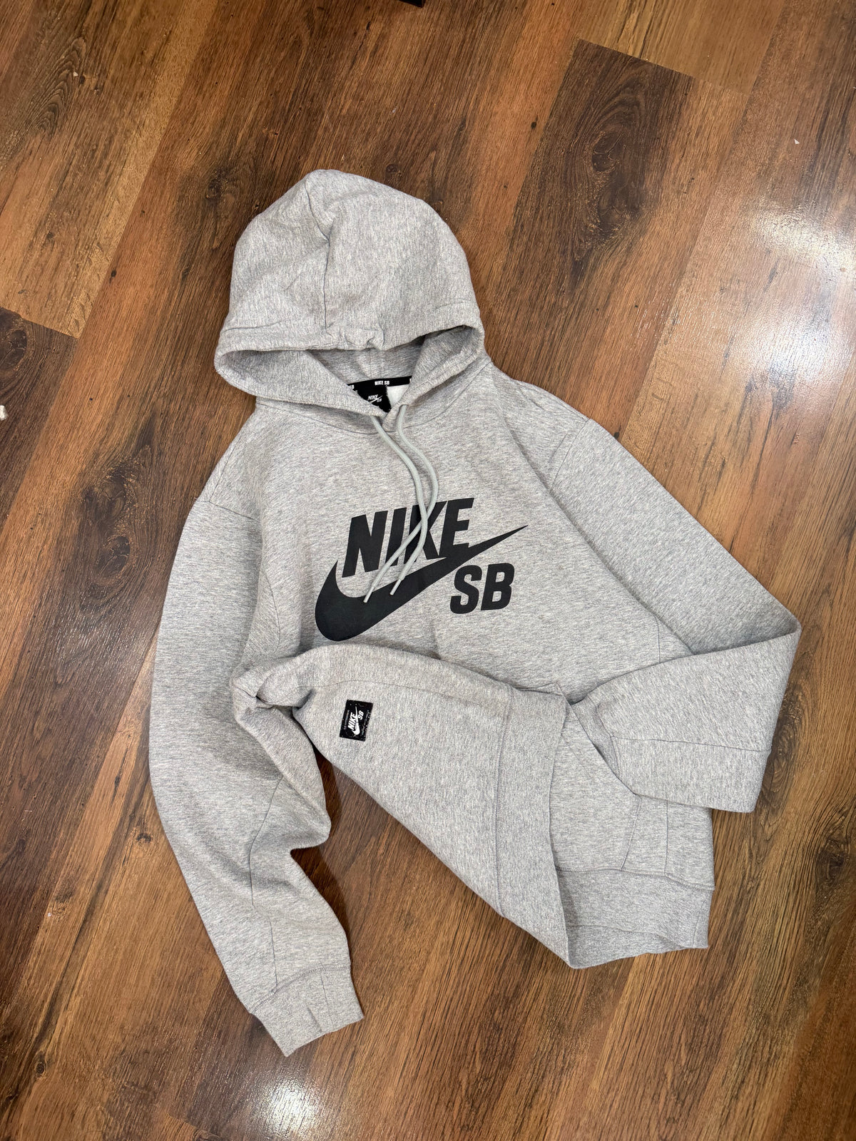 Nike grey sb hoodie
