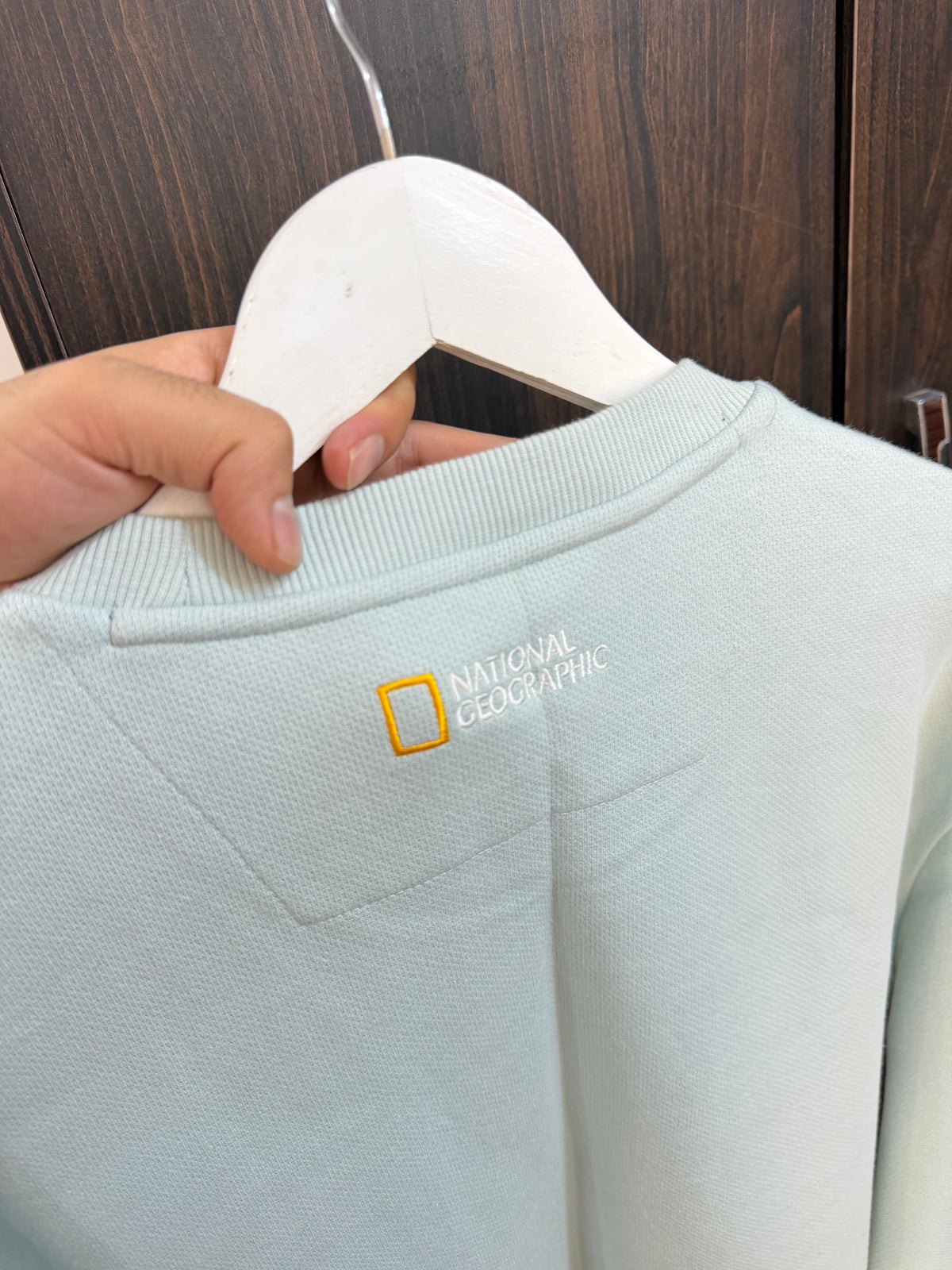 Nat geo sky blue sweatshirt