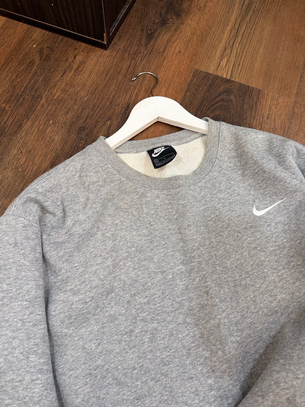 Nike embroidered swoosh sweatshirt