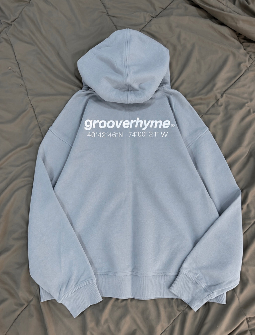Grooverhyme blue hoodie