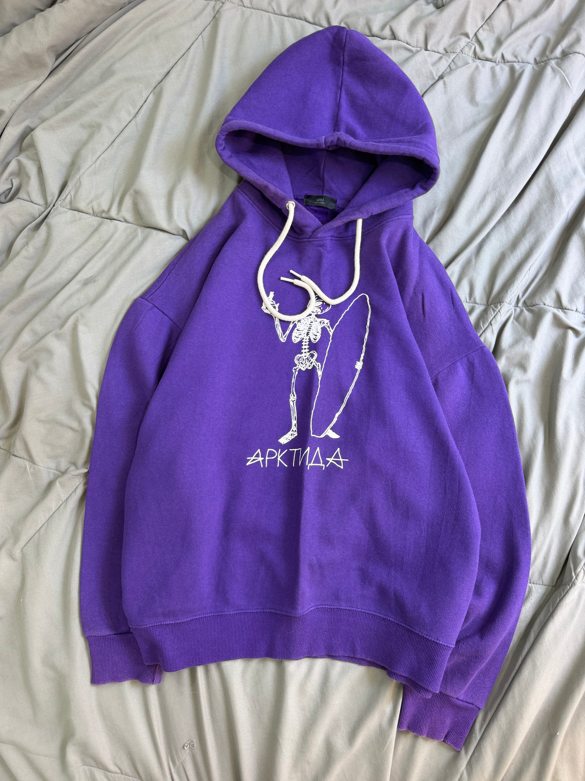 Ami purple hoodie
