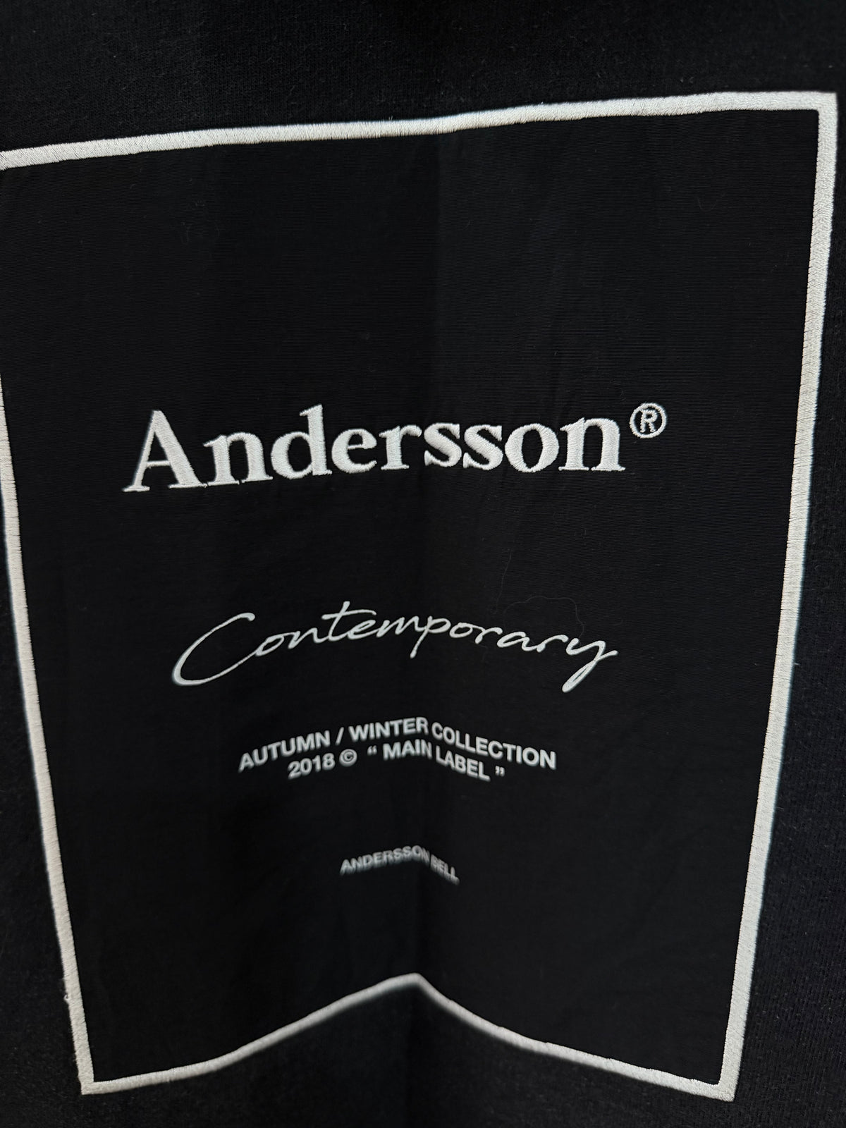 Anderson heavyweight embroidered hoodie