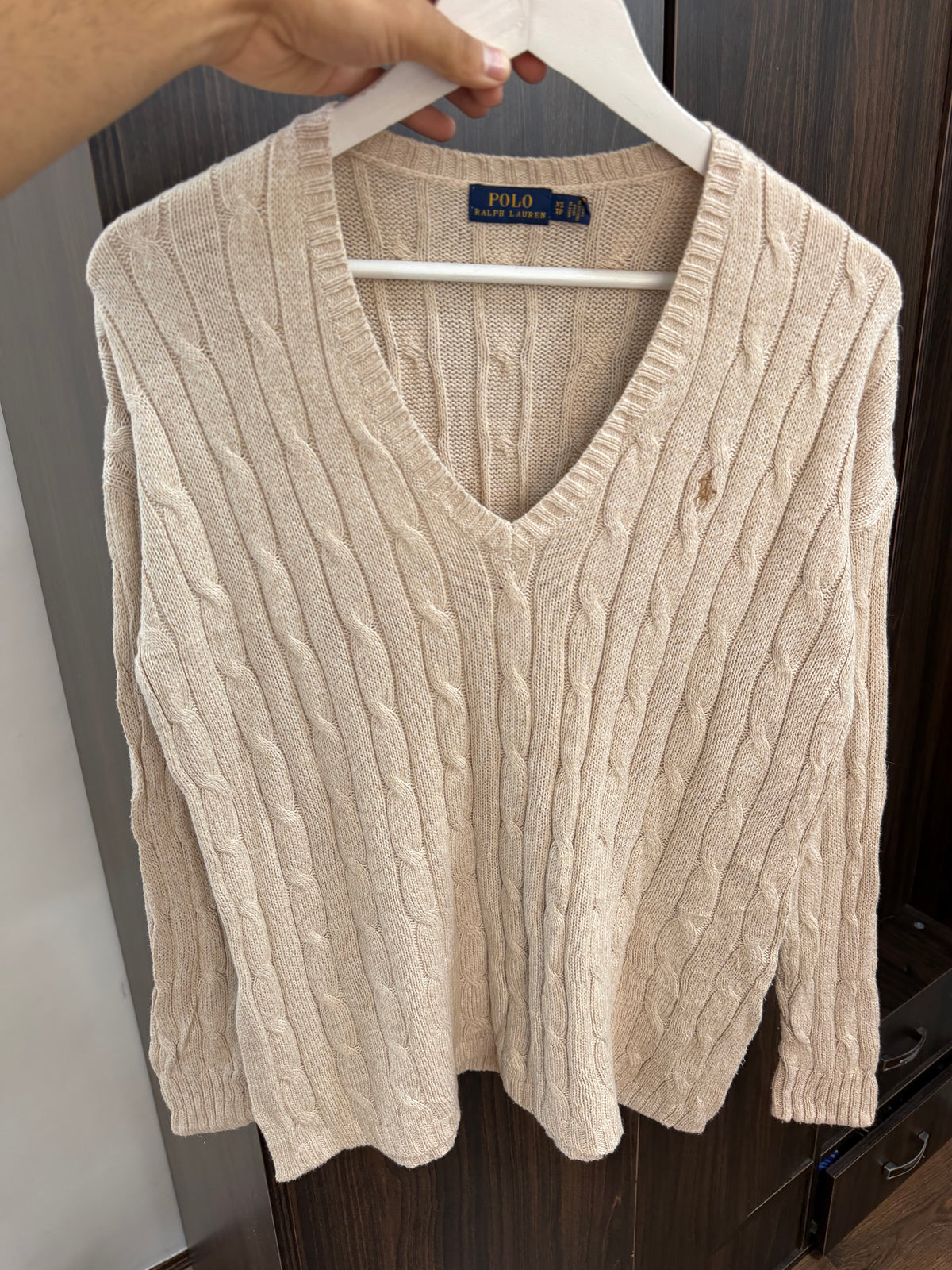 Ralph lauren cable knit sweater