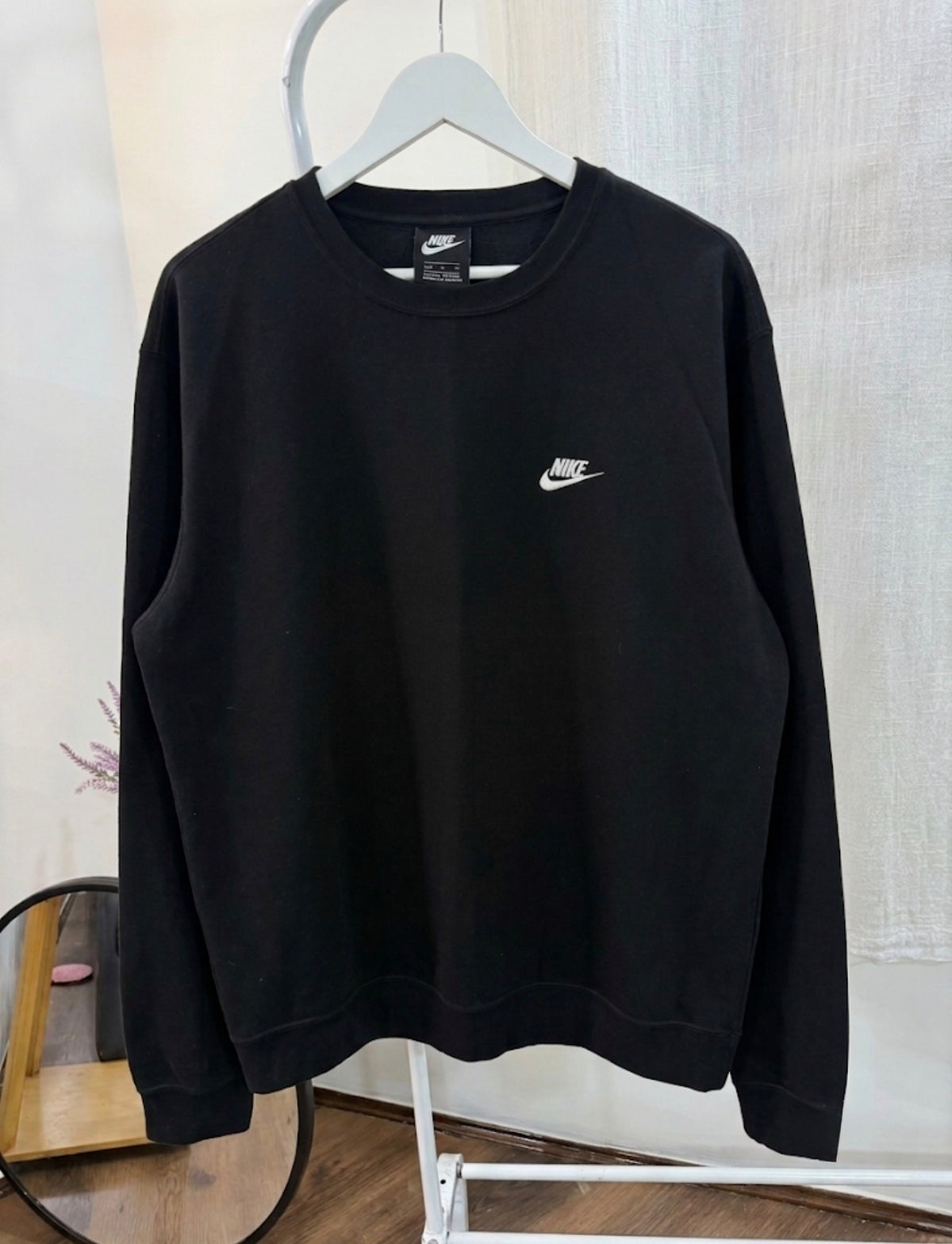 Nike jet black sweatshirt