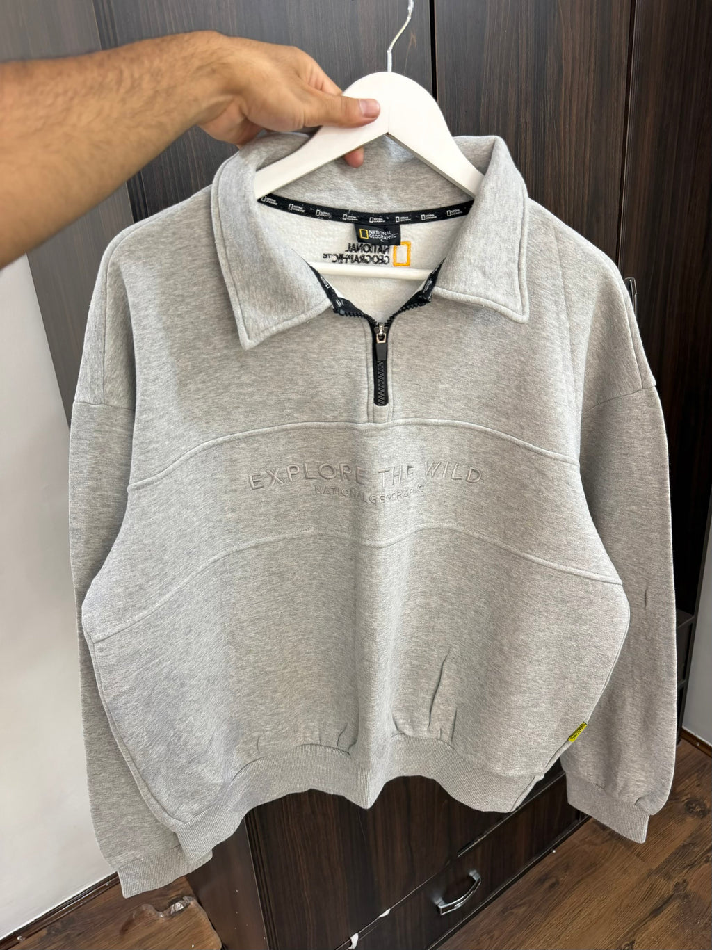 Nat geo quarter zip pullover