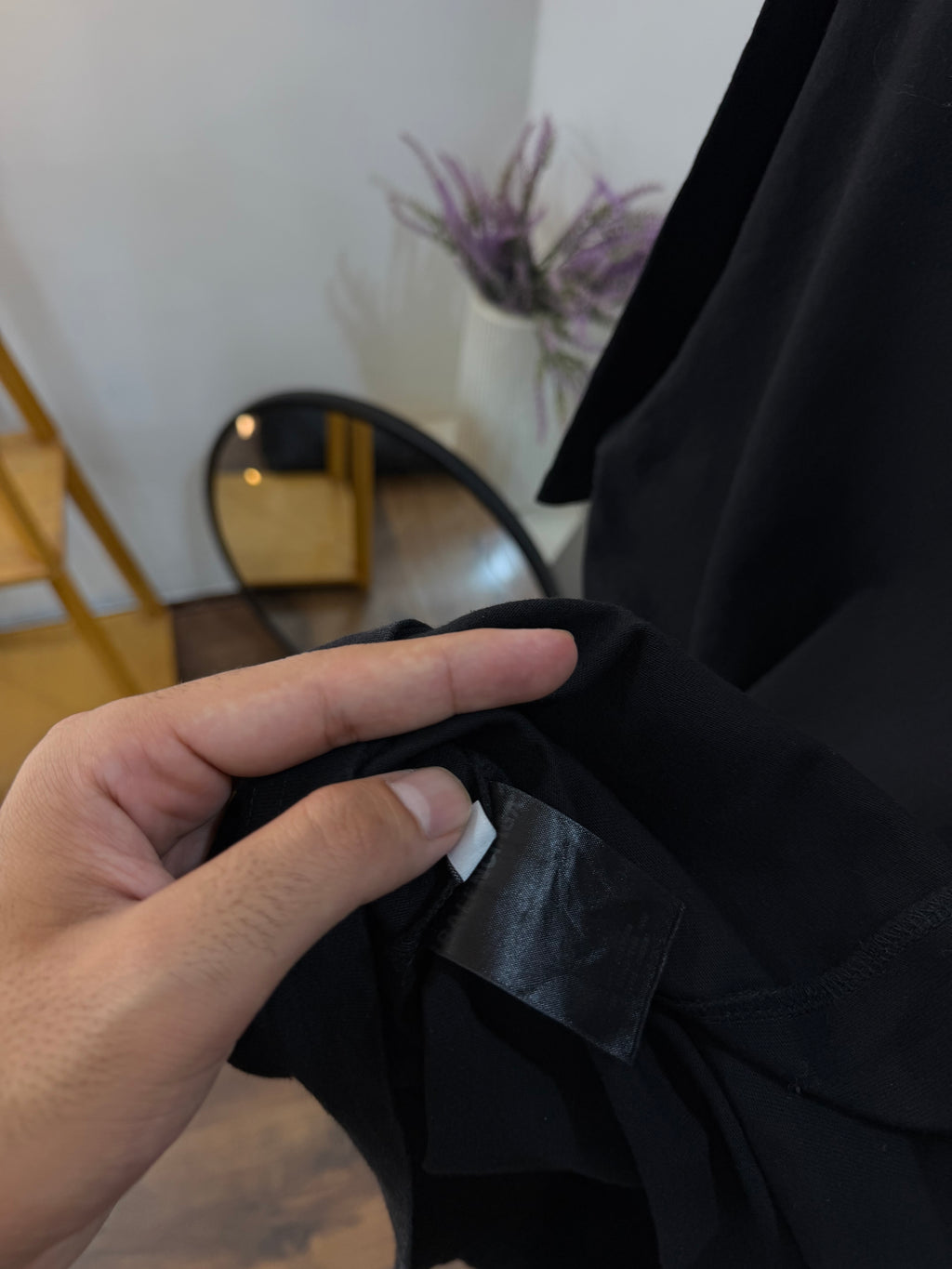 Balenciaga black tee