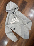 Nike grey sb hoodie