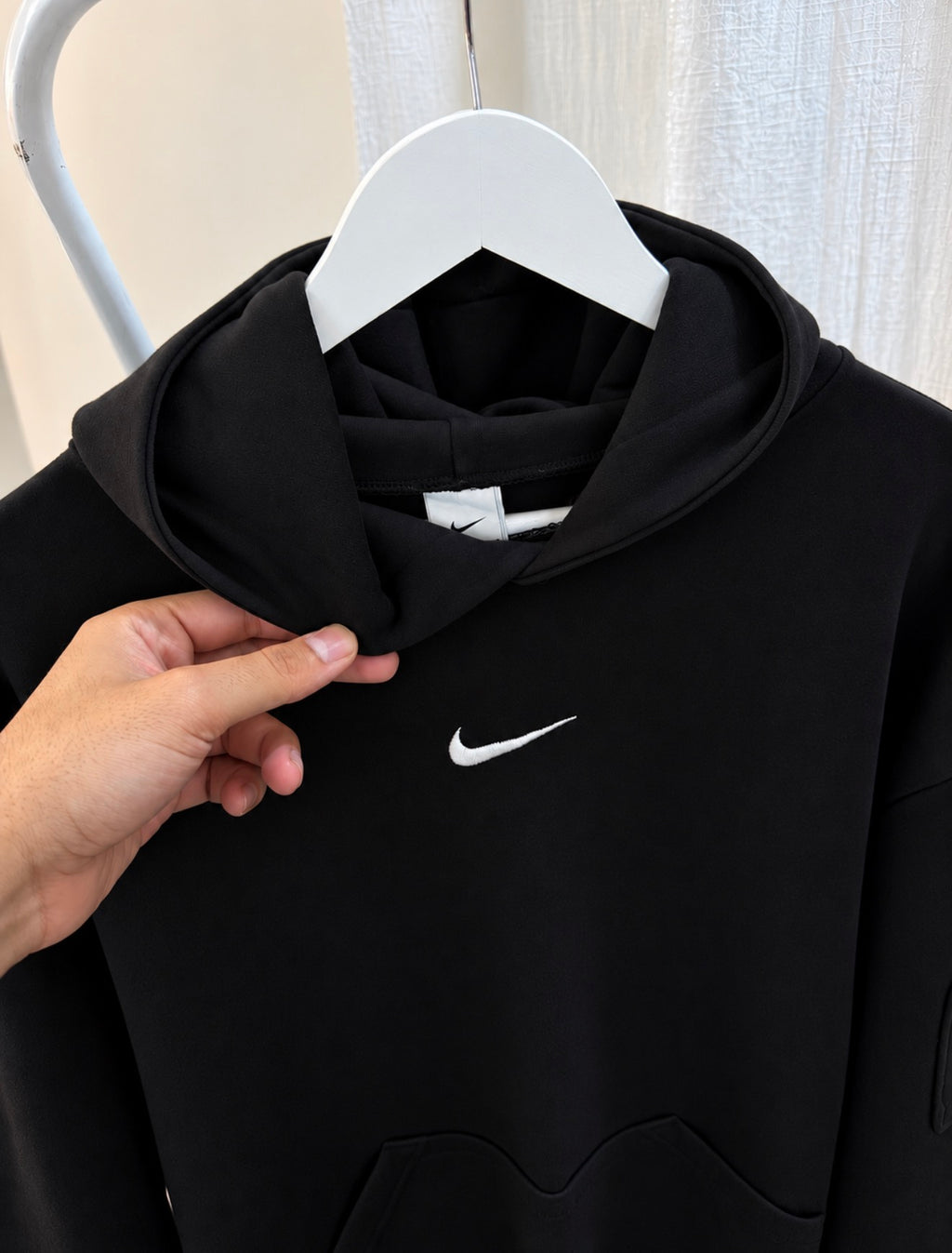 Mid swoosh nike hoodie