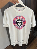 Bathing aape white tee
