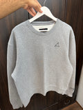 Jordan grey hoodie thick sweatshirt