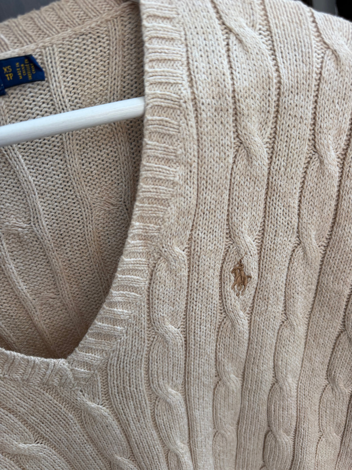 Ralph lauren cable knit sweater