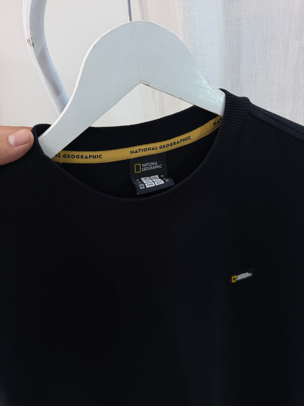 Nat geo embroidered sweatshirt