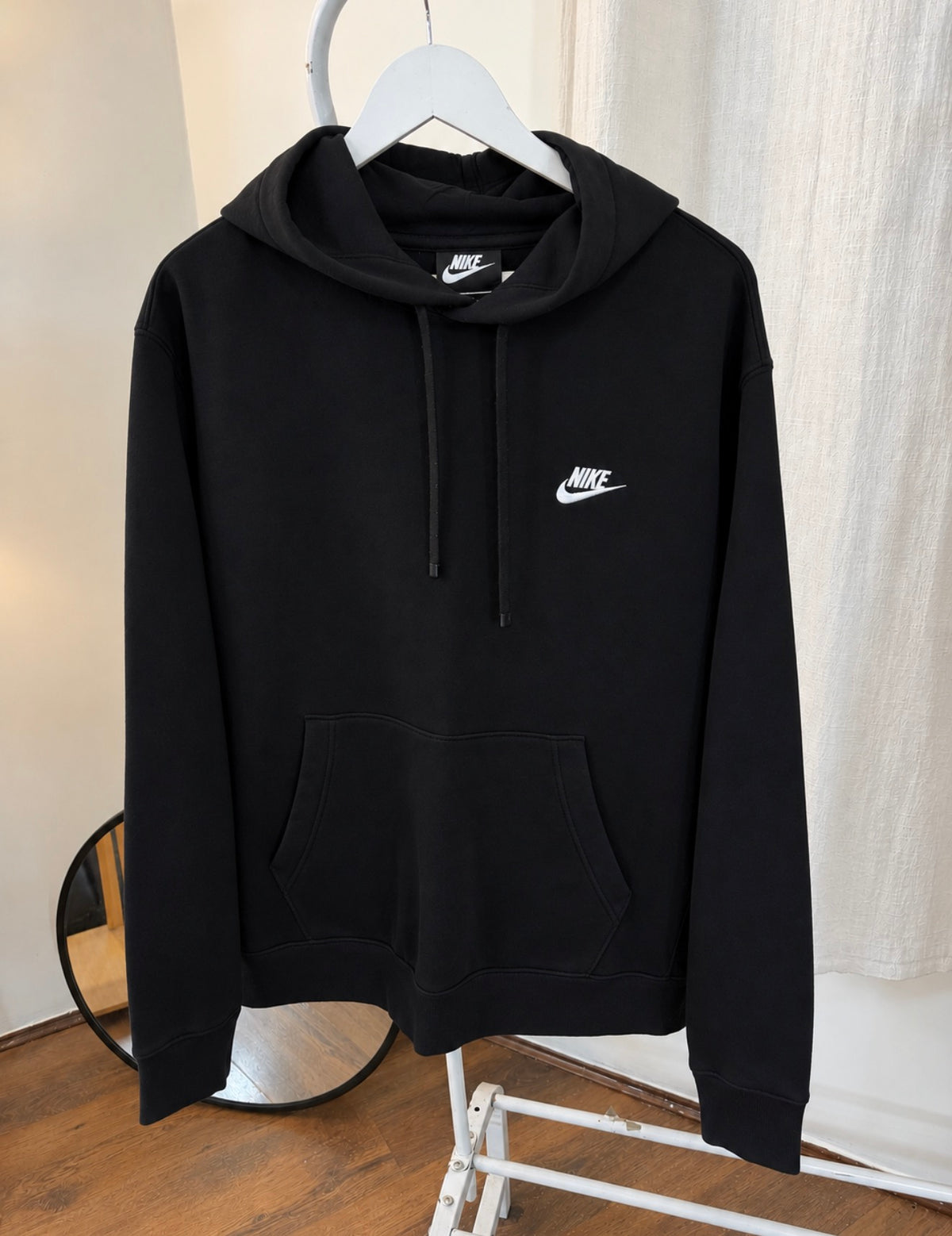Nike embroidered logo hoodie