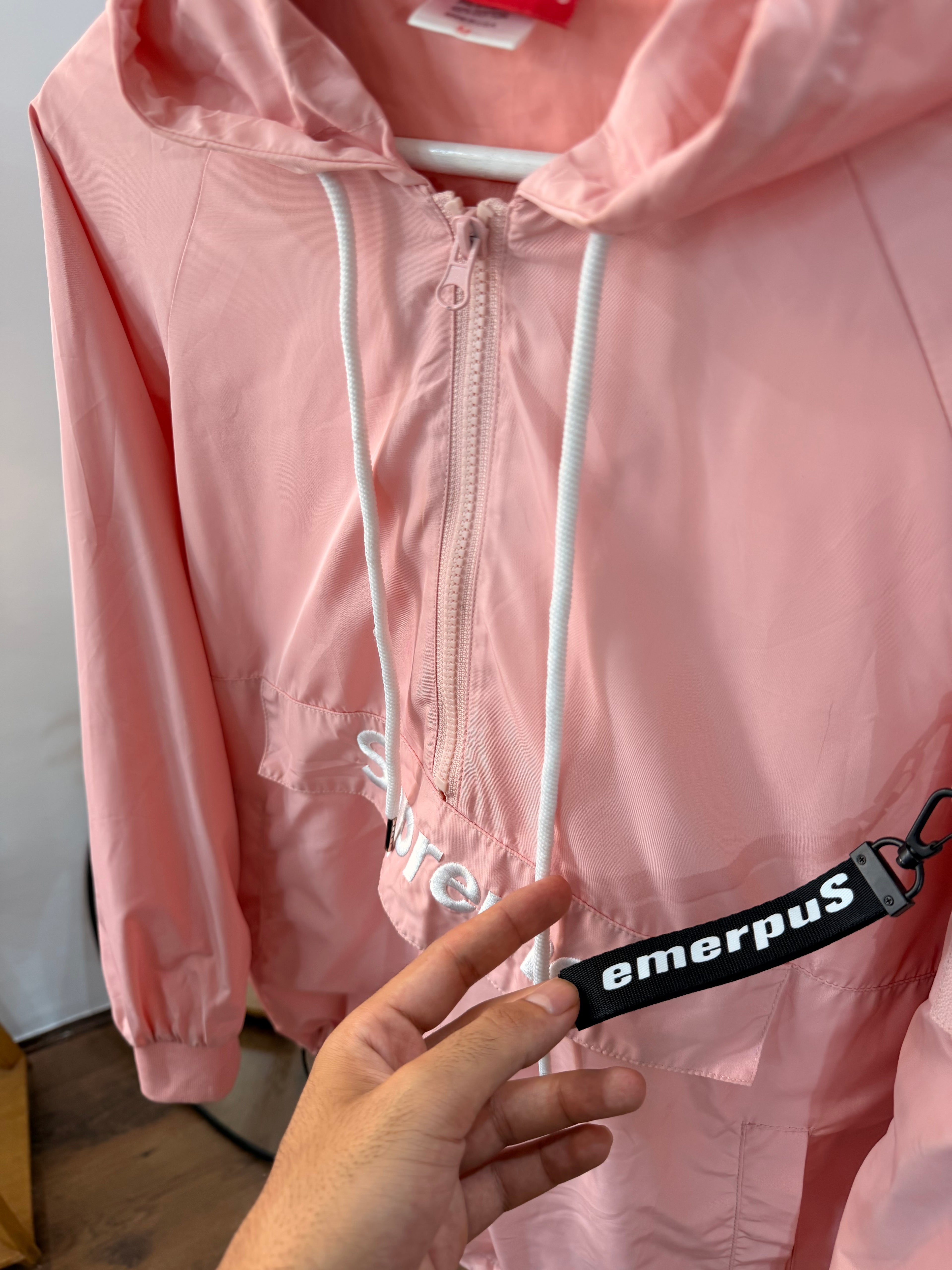 Supreme embroidered windbreaker