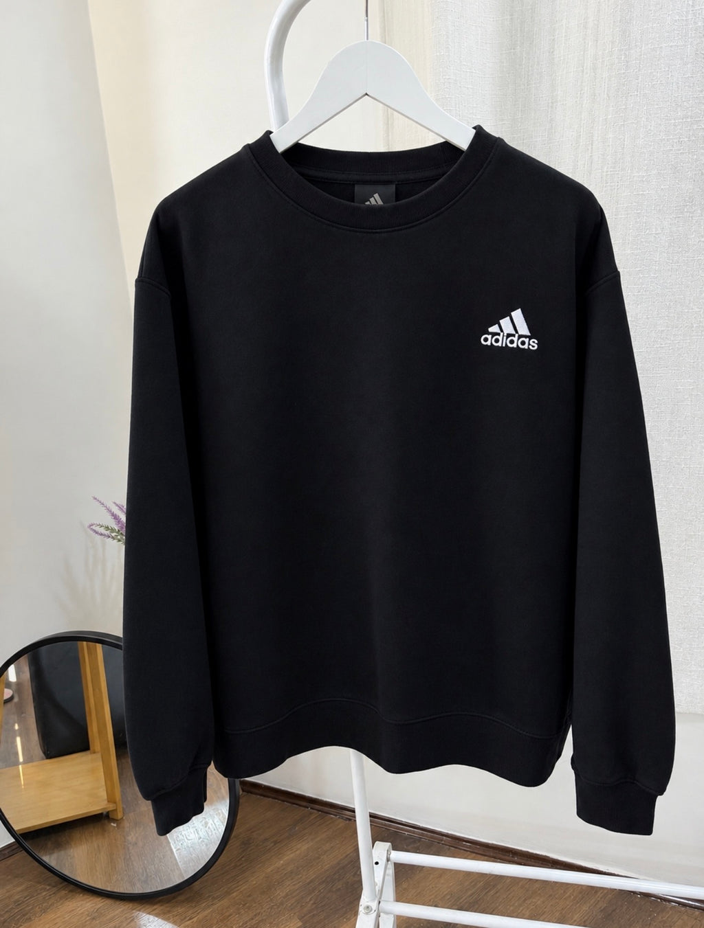 Adidas black sweatshirt