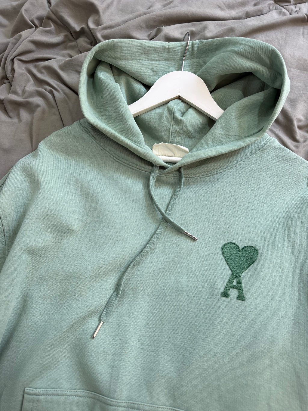 Ami green hoodie