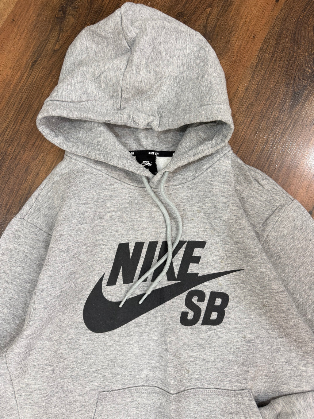 Nike grey sb hoodie