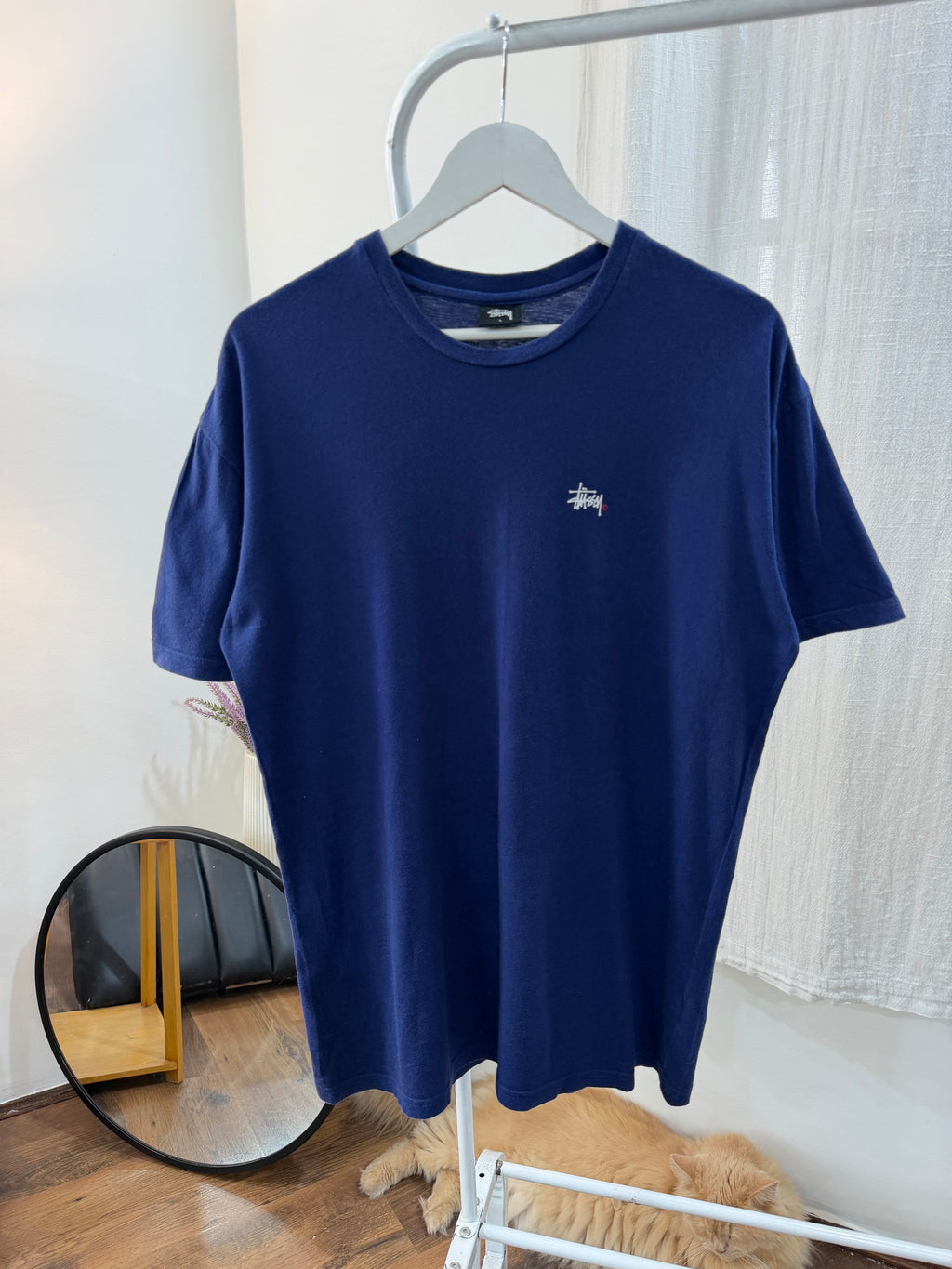 Stussy blue tee